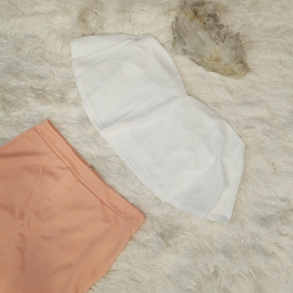 ♡HOST PICK♡♡ Ruffle Crop Top Pencil Skirt SALE - Picture 6 of 8